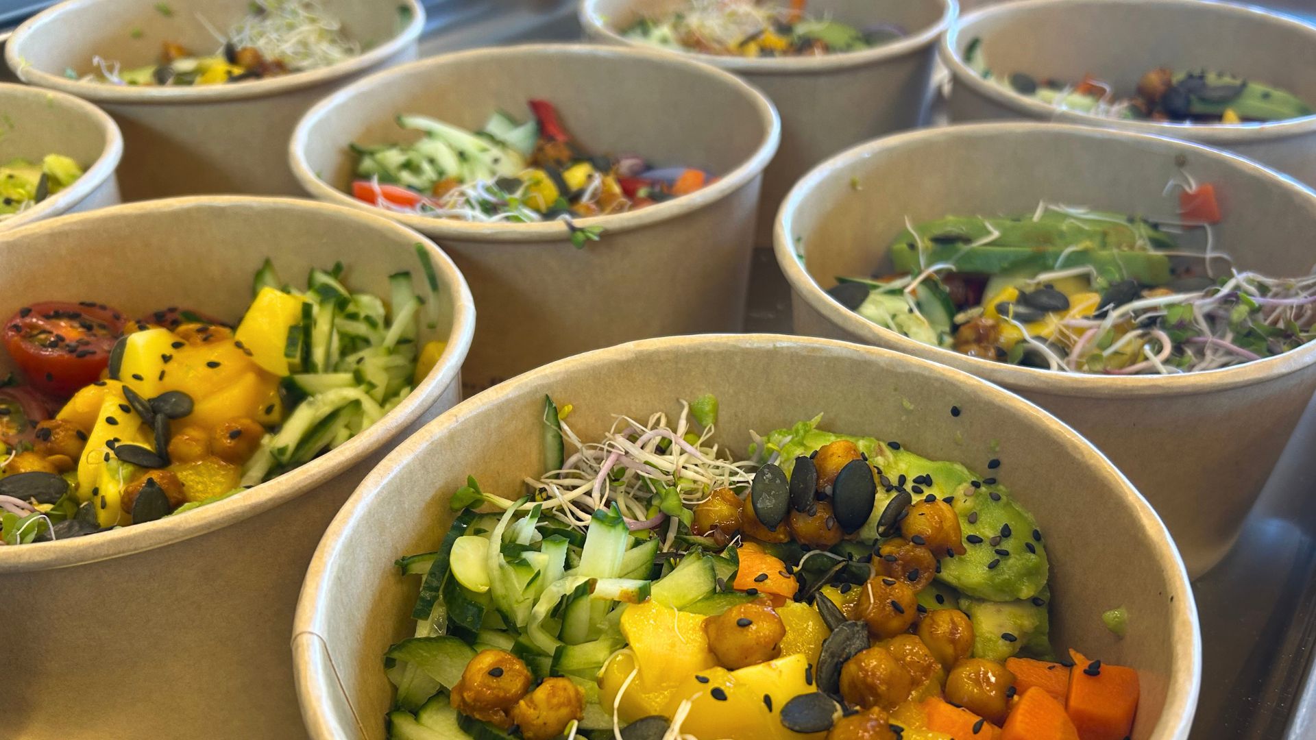 pokebowl special in ons restaurant