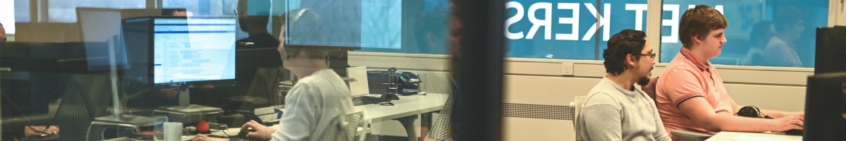 ICT-ers aan het werk