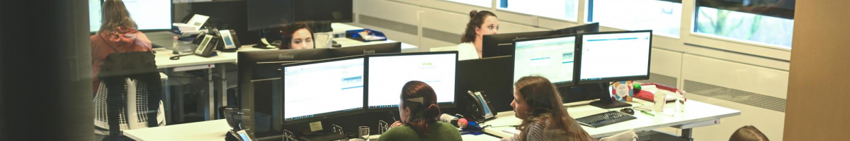 Collega's aan het werk