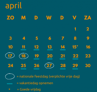 april-vrije-dagen-2022